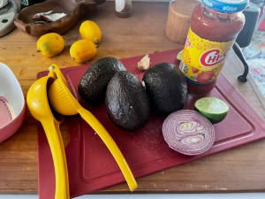 Guacamole ingredients!