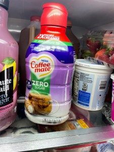 Coffeemate Zero sugar creamer