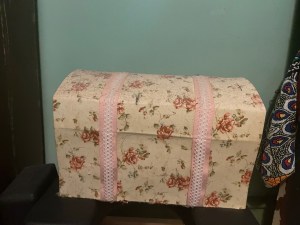 Chest of my daughter's keepsakes.