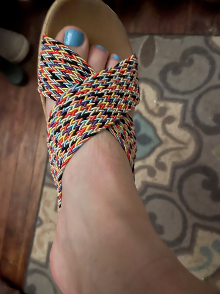 Pedicure final product