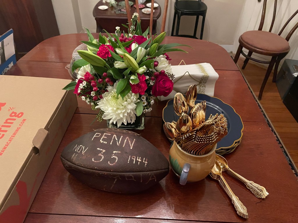 Table centerpiece at reception