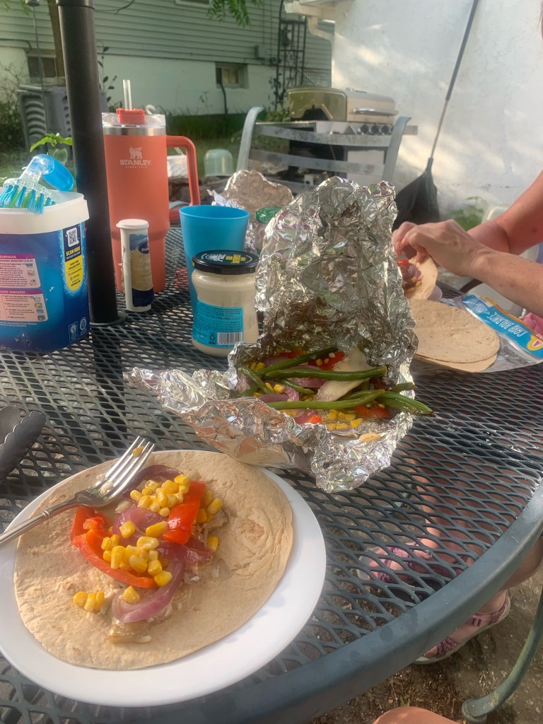 Grilled taco filling