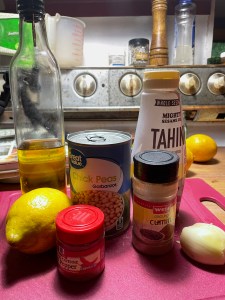 Hummus ingredients
