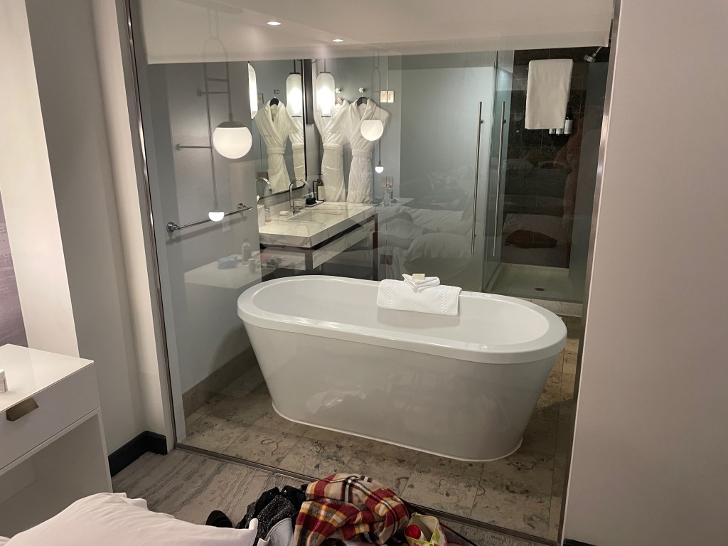 Hotel 1000 bathroom