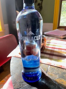 Carmel flavored vodka