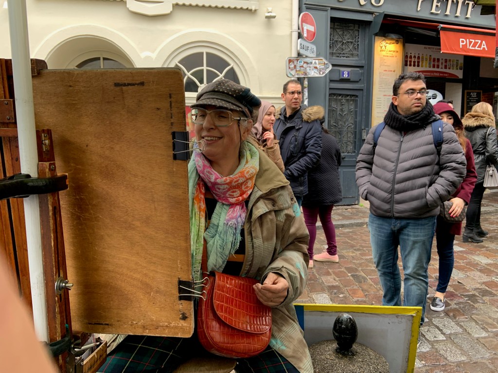 Getting our sketch done!