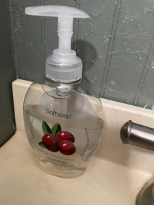 Holiday hand soap