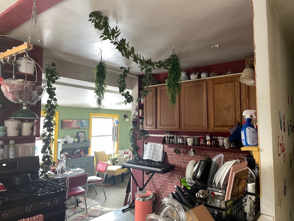 Greenery from ceiling