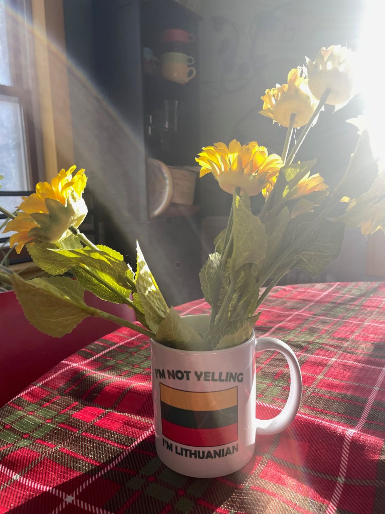 Lithuanian dinner centerpiece