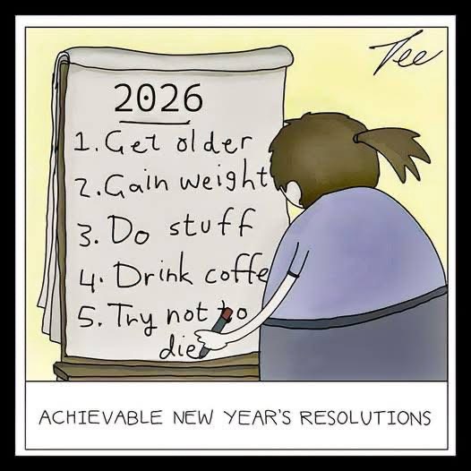 New Year's resolutions